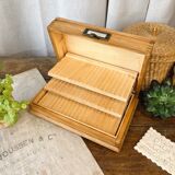 Art deco cigarette dispenser box