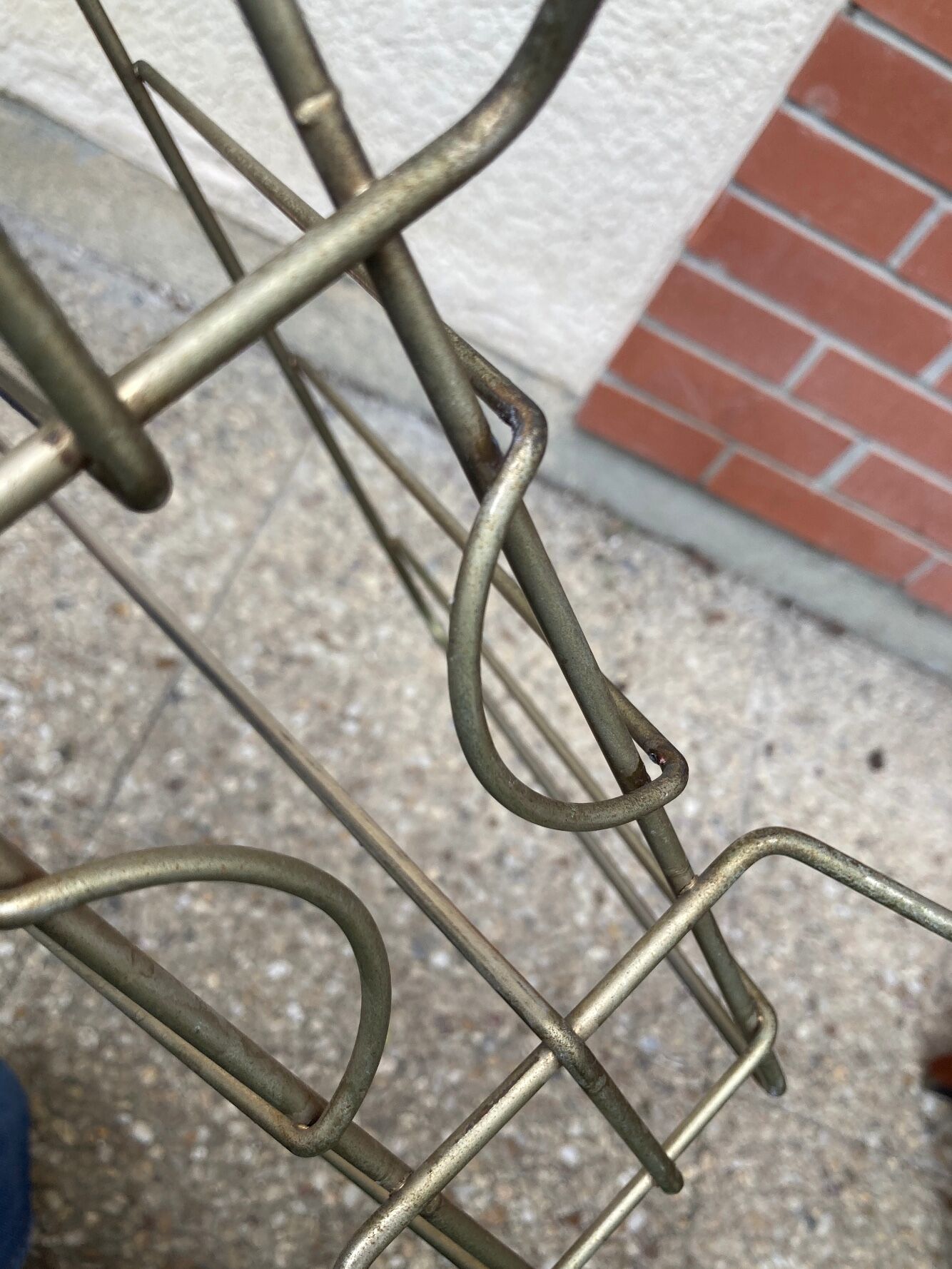 Vintage magazine rack