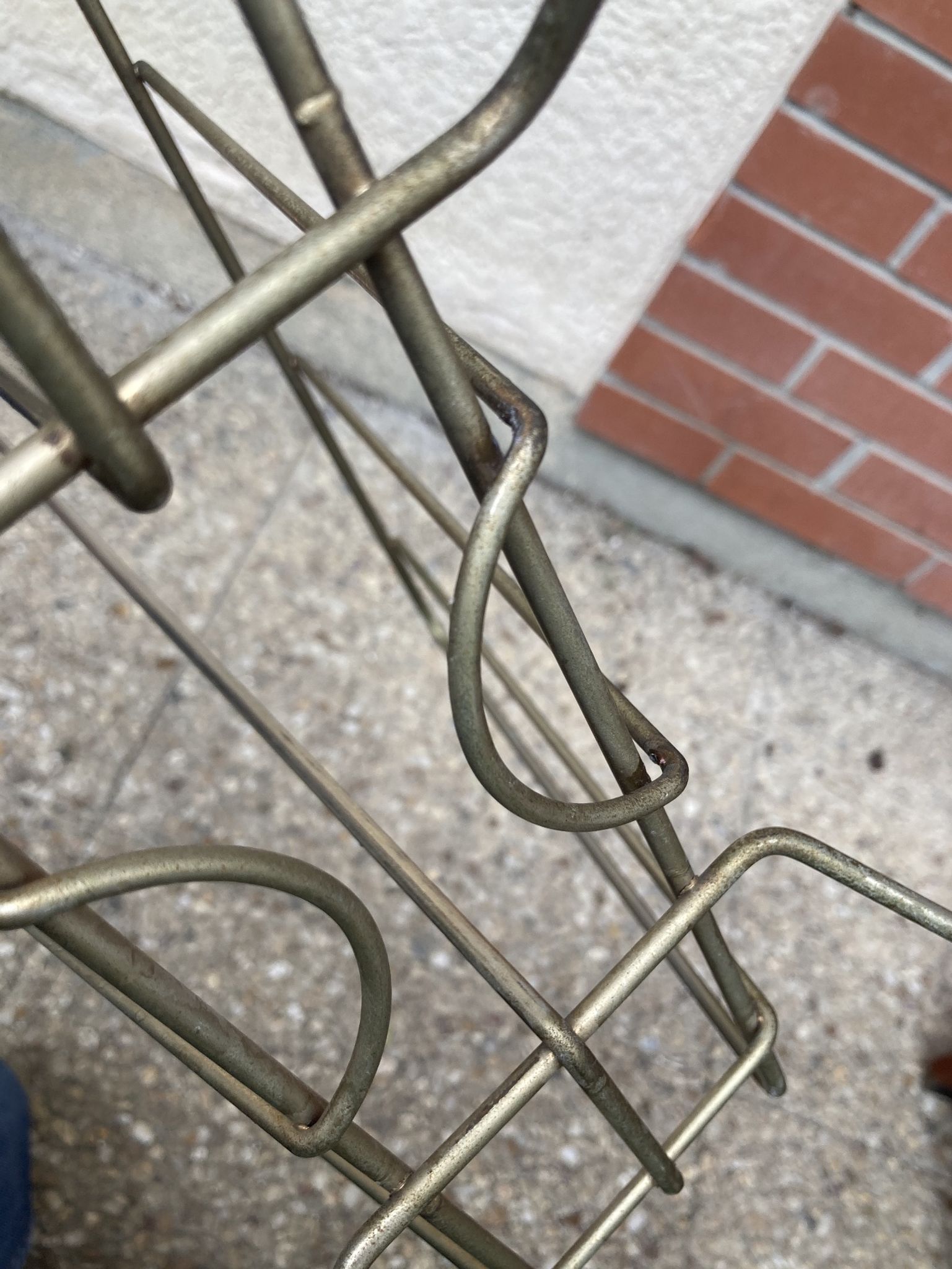 Vintage magazine rack