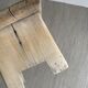 Tabouret banc bois