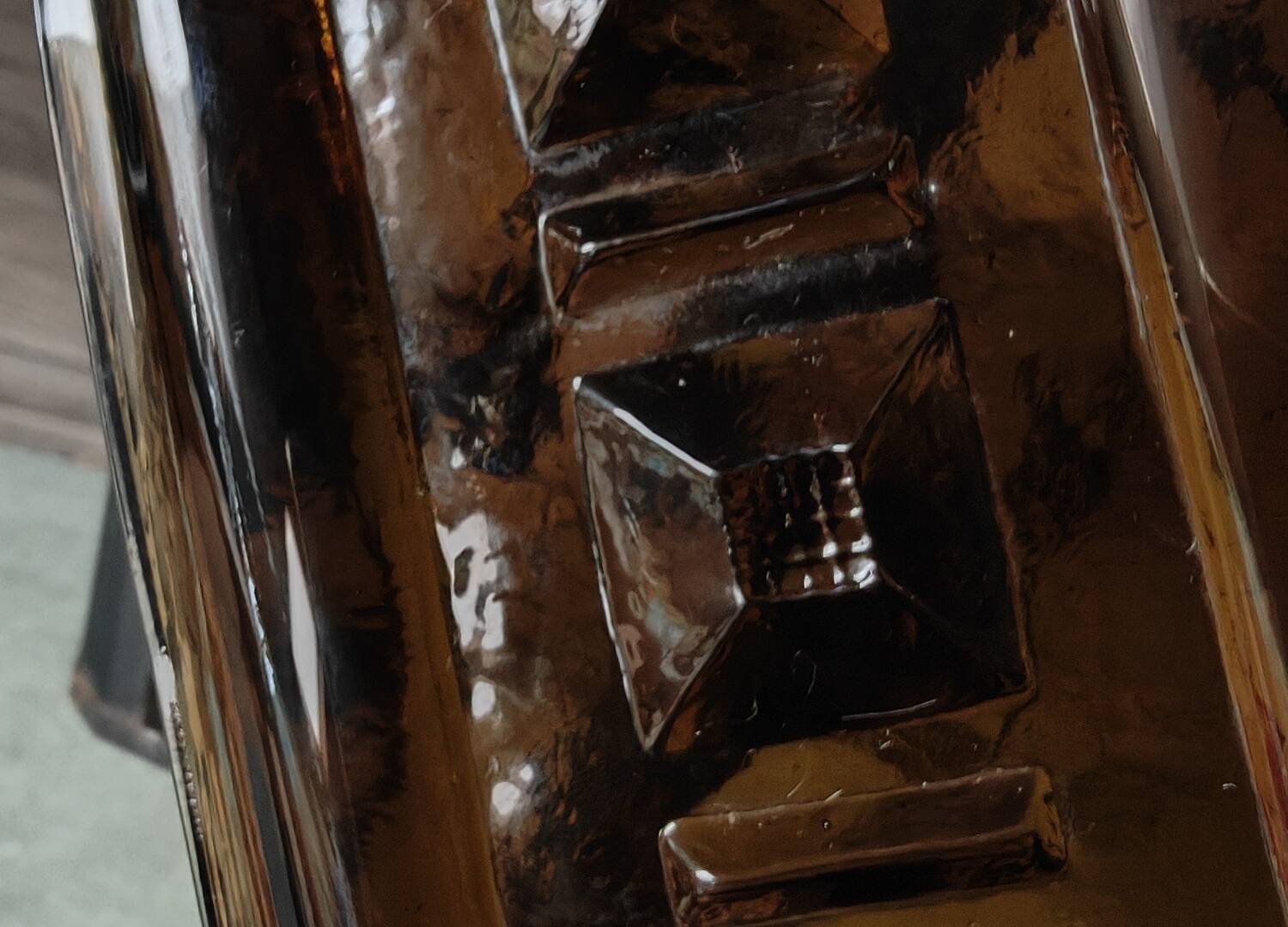 Hexagonal Pendant Lamp by Erik Höglund