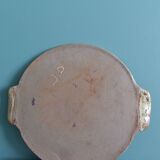 Puisaye sandstone tray signed Jean-Pierre Prud’homme