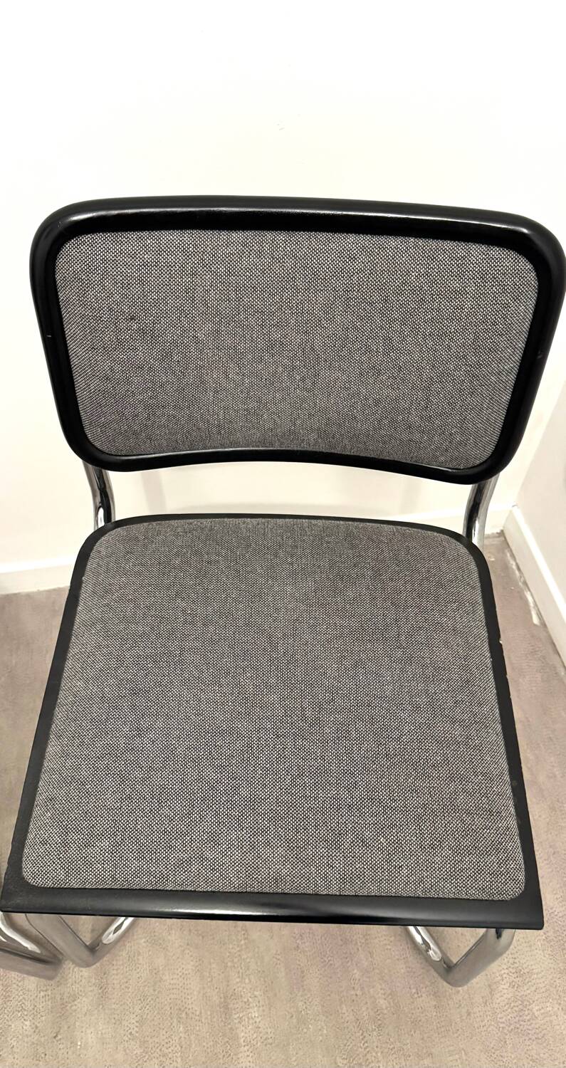 Breuer style chair made in Italy fabric