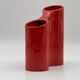 Vintage ceramic vase Gabbianelli style - mid century vase - 70s design