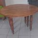 Walnut campaign table