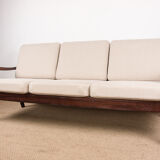 Danish sofa, 3 seats, Senator model by Ole Wanscher for Peter Jepessen