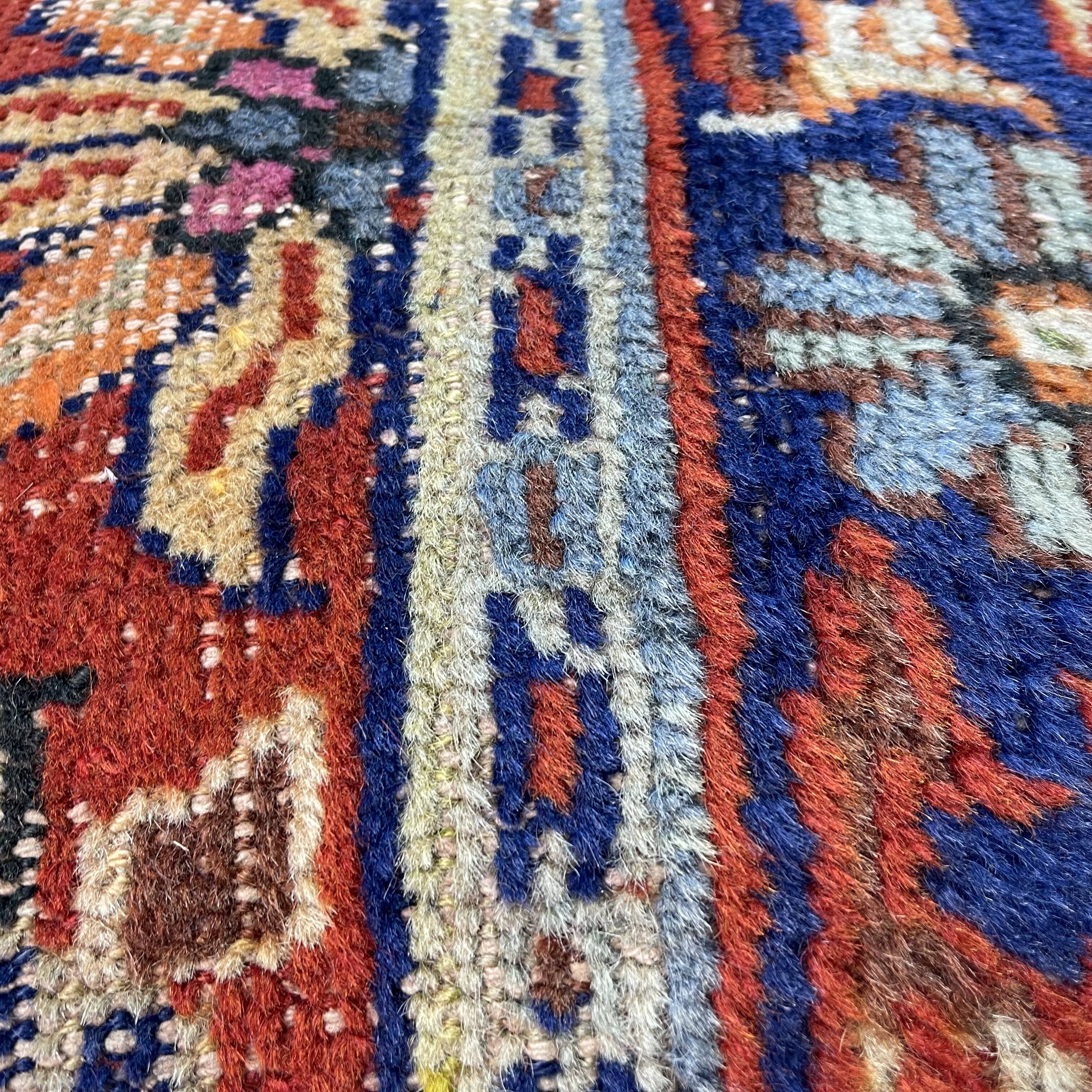 Vintage turkish rug cushion cover 45 x 45 cm