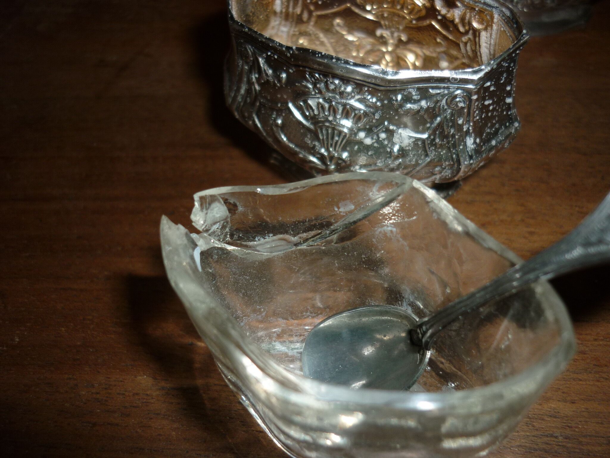 Pair of solid silver filers