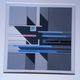 Yves Millecamps acrylic signed and dated
