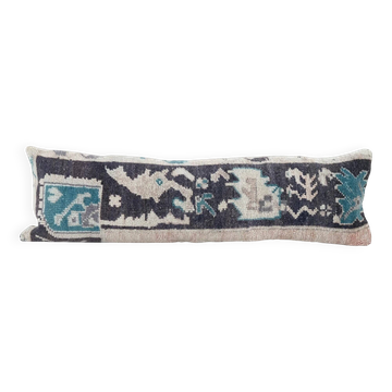 Vintage kilim cushion cover 30x91 cm