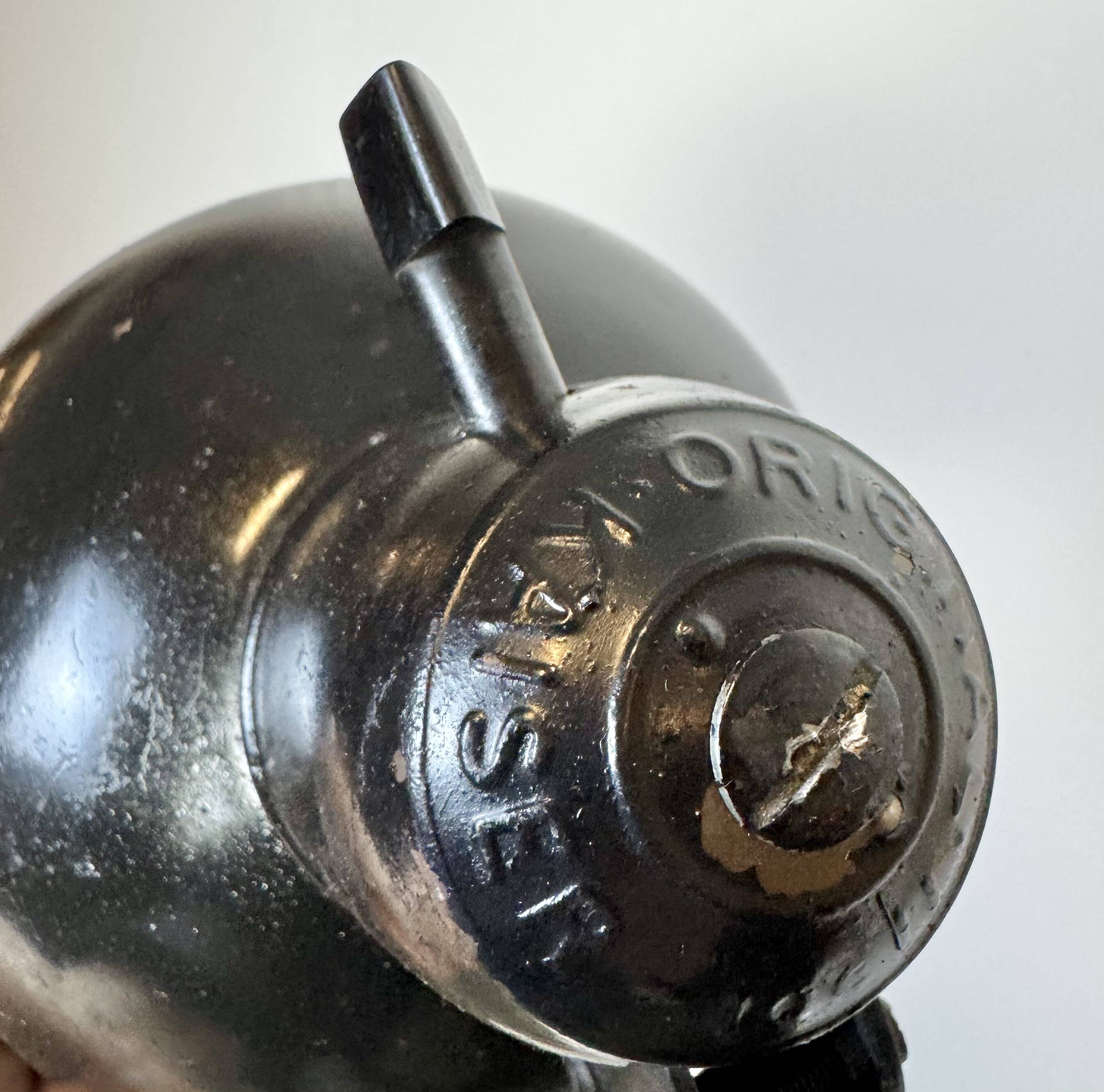 Black Industrial Bauhaus Scissor Wall Lamp from Kaiser Idell, 1930s