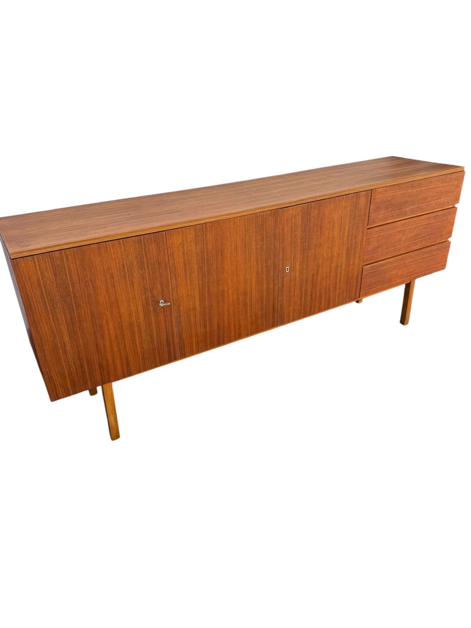 MCM Scandinavian Teak Low Board