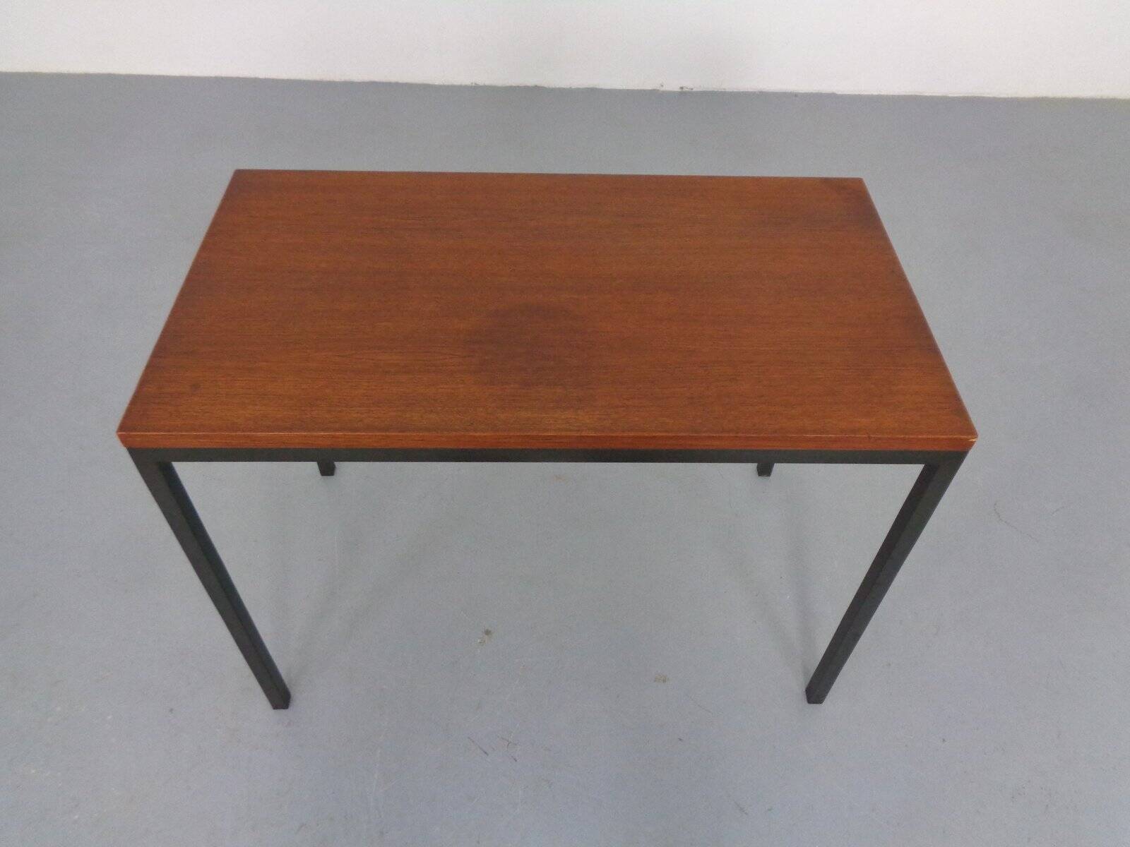 Vintage Teak and Steel Desk, Denmark, 1960s
