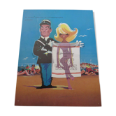 Affichette le gendarme de saint Tropez