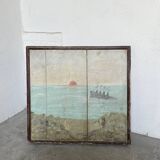 Painting on wood 1900