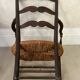 Fauteuil paillé Provençal du XVIII Eme siècle