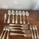 Set of silver-plated cutlery