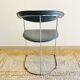 ARRBEN Ursula Vintage Design Armchair - Leather and Chrome - 1980s