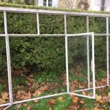 Old glass roof with window