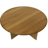 Vintage coffee table with side tables 80s design