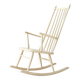 Chaise à bascule en bois écru