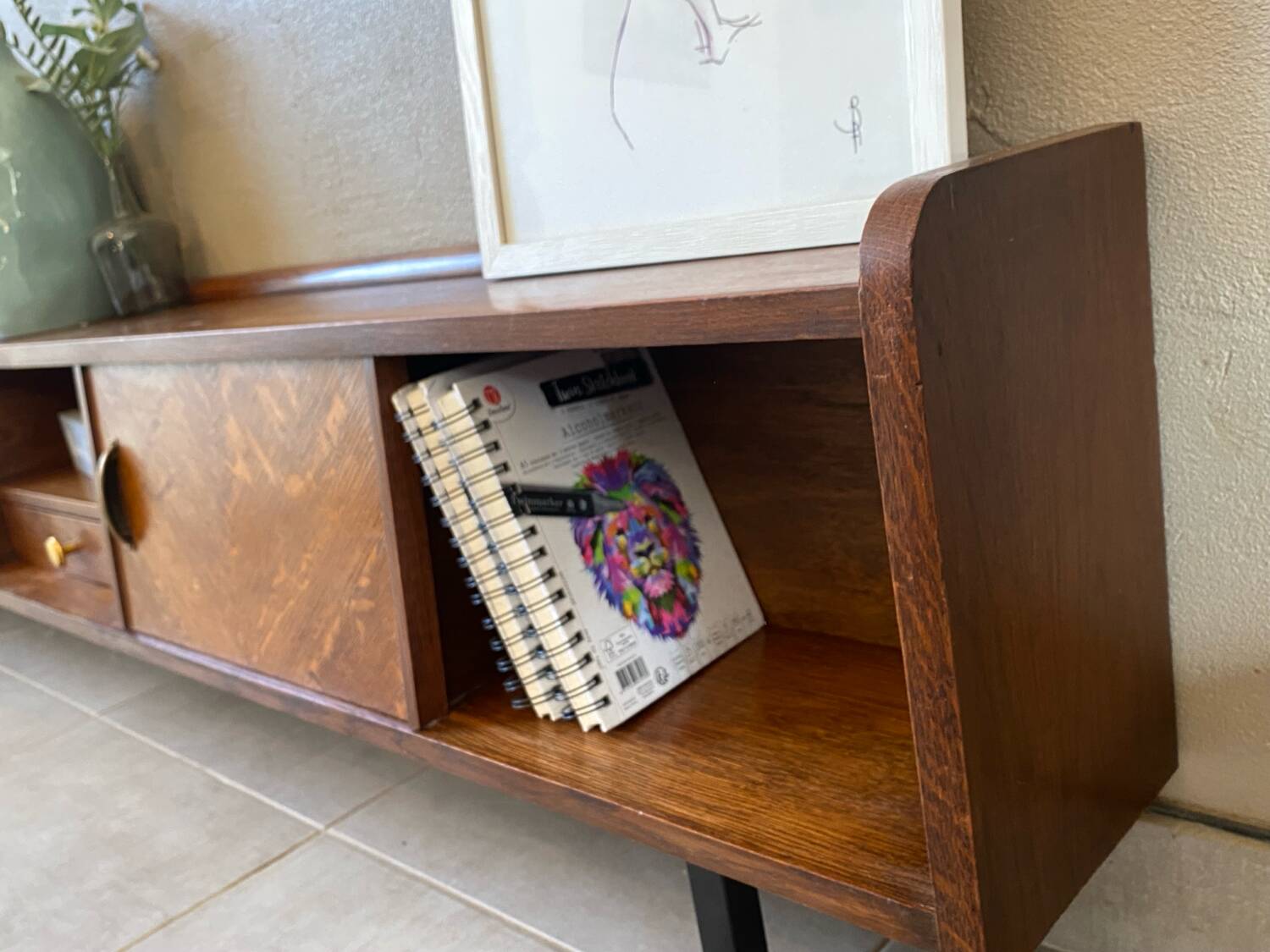 Vintage 50s sideboard (shallow)