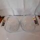 2 vintage Bormioli Rocco glass jars