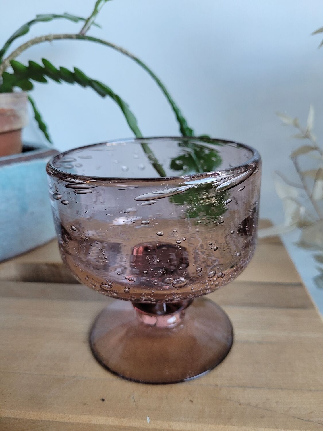 Biot bubble glass cup