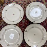 10 assiettes plates Moulin des Loups Beauce