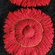 Crochet cushion cover 35x35