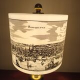 Philips lamp "Parys, Bordeaux" of the 60s