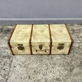Malle en bois beige