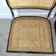 Pair of Marcel Breuer B32 Cesca chairs made in Italy.