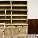 Country Pale Oak Look Bookcase