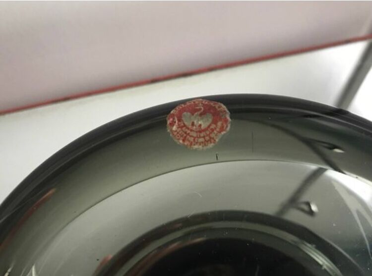 Sculptural Holmegaard Vintage Bowl