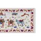 Hand-knotted rug, vintage Turkish rug 50x186 cm
