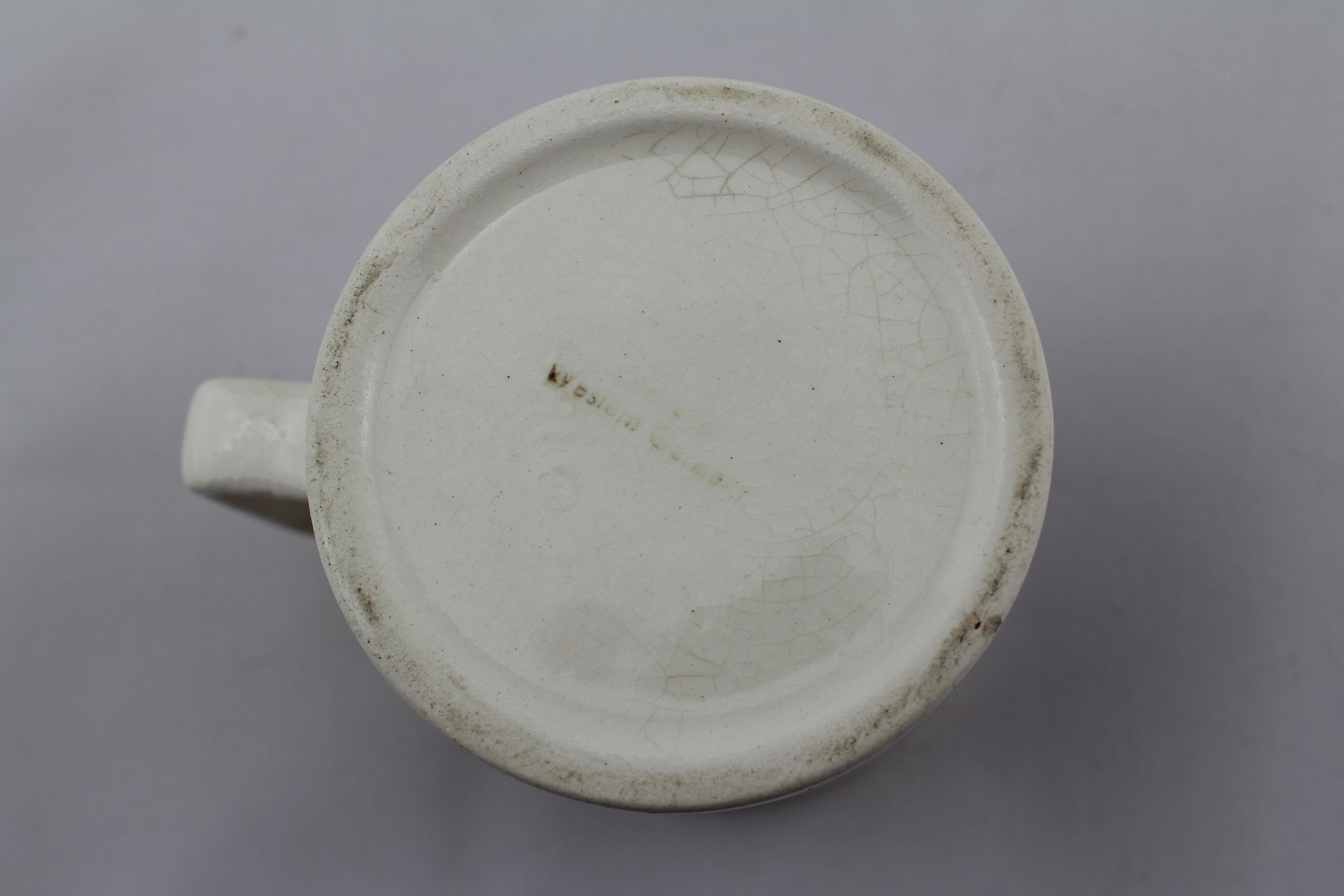Mug ceramic, Western Germany flower pattern