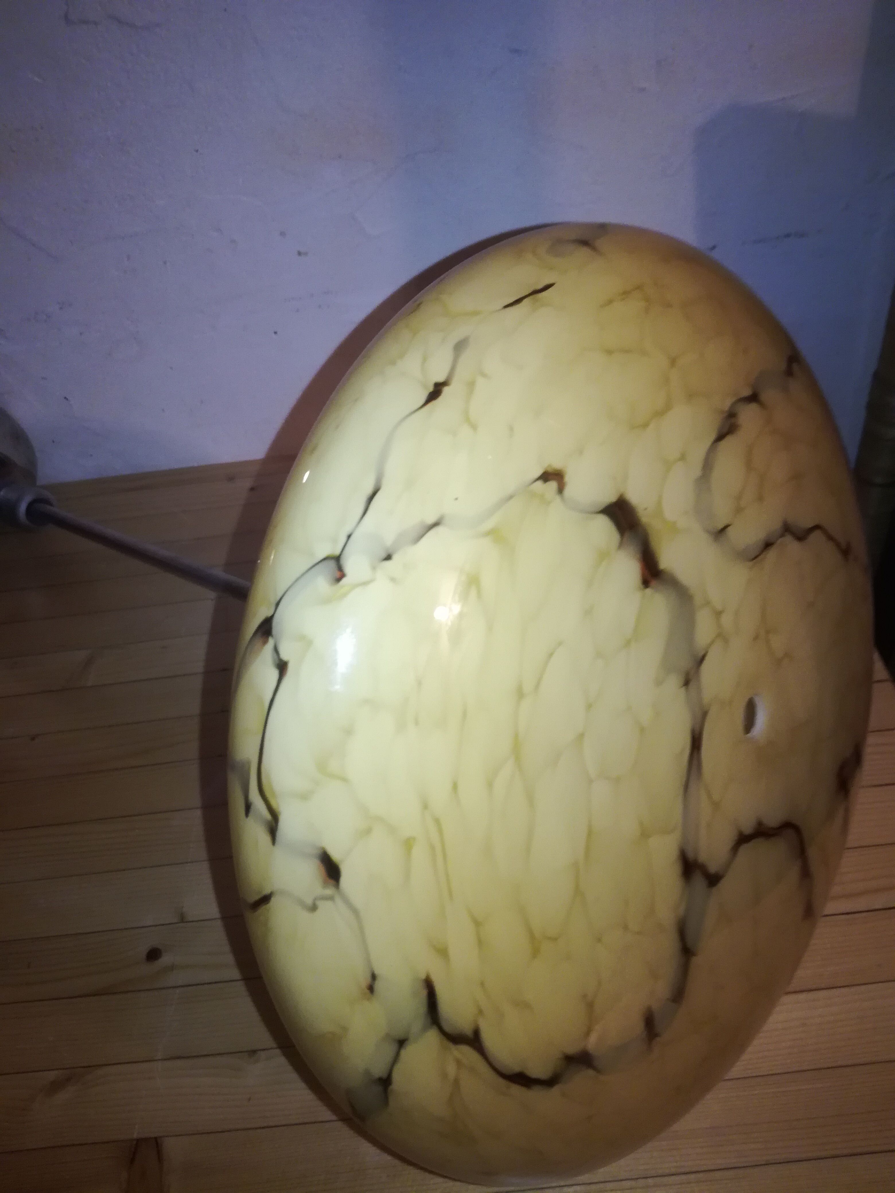 Suspension, glass paste, 50s