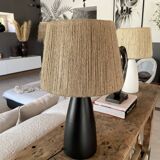 Black bohemian lamp
