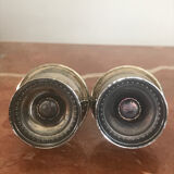 Silver metal salt and pepper shaker