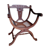 Curule or dagobert canna chair