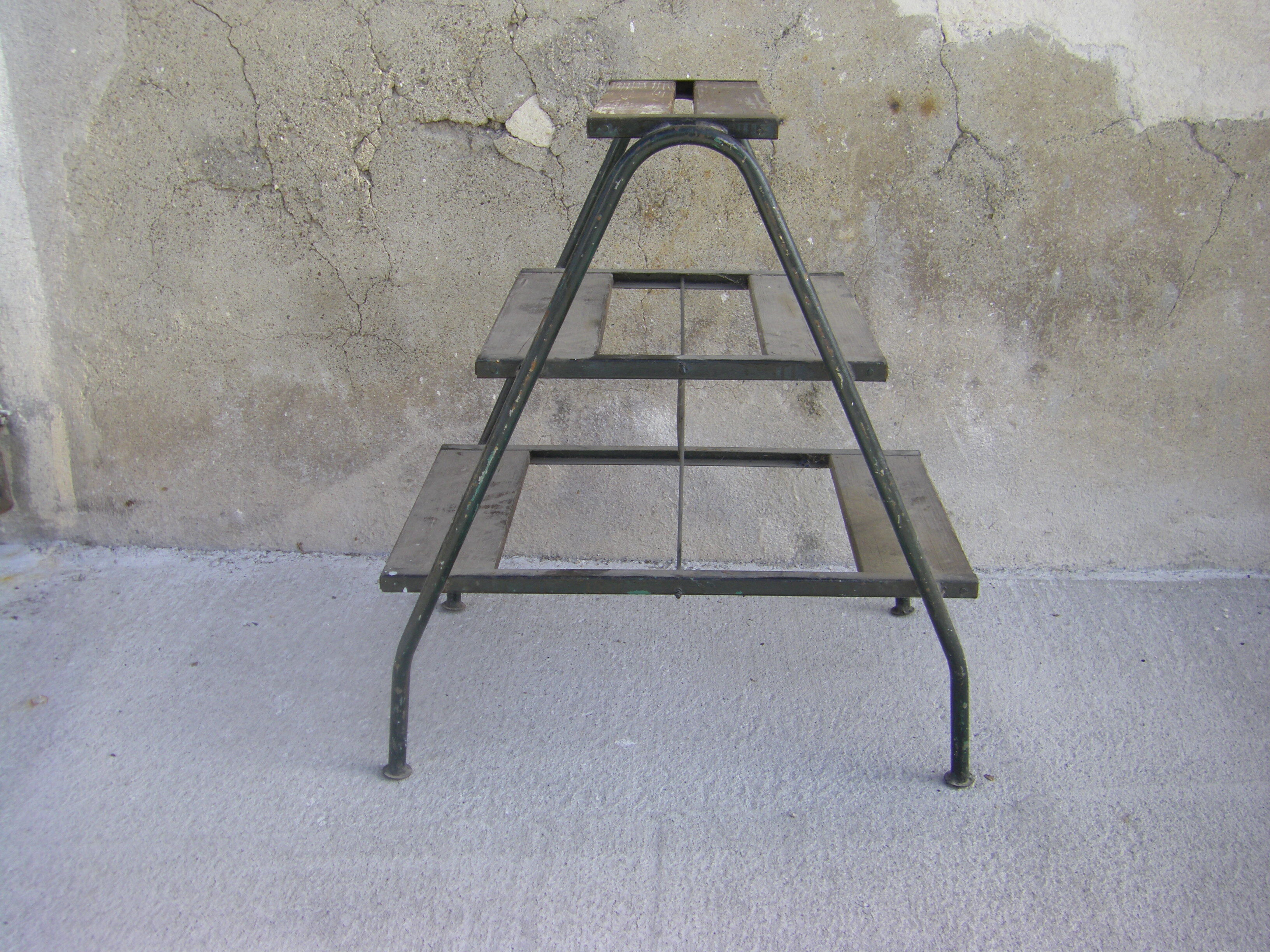 Vintage workshop stepladder