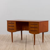 Teak desk by J. Svenstrup for A.P. Møbler, 1960s