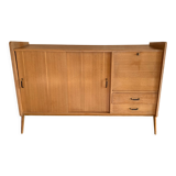 Solid wood sideboard