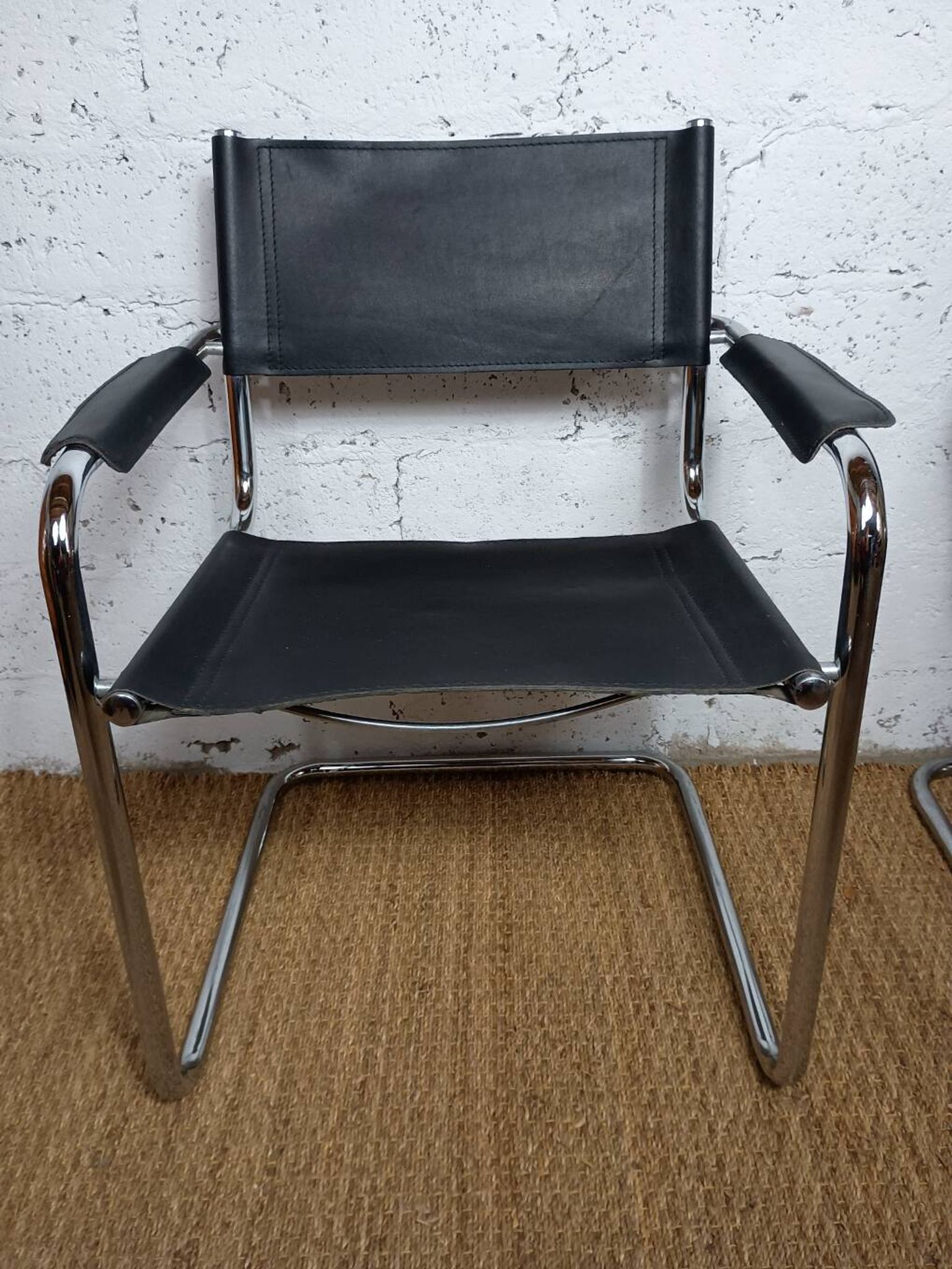 Ensemble de 5 fauteuils style B34 Marcel Breuer
