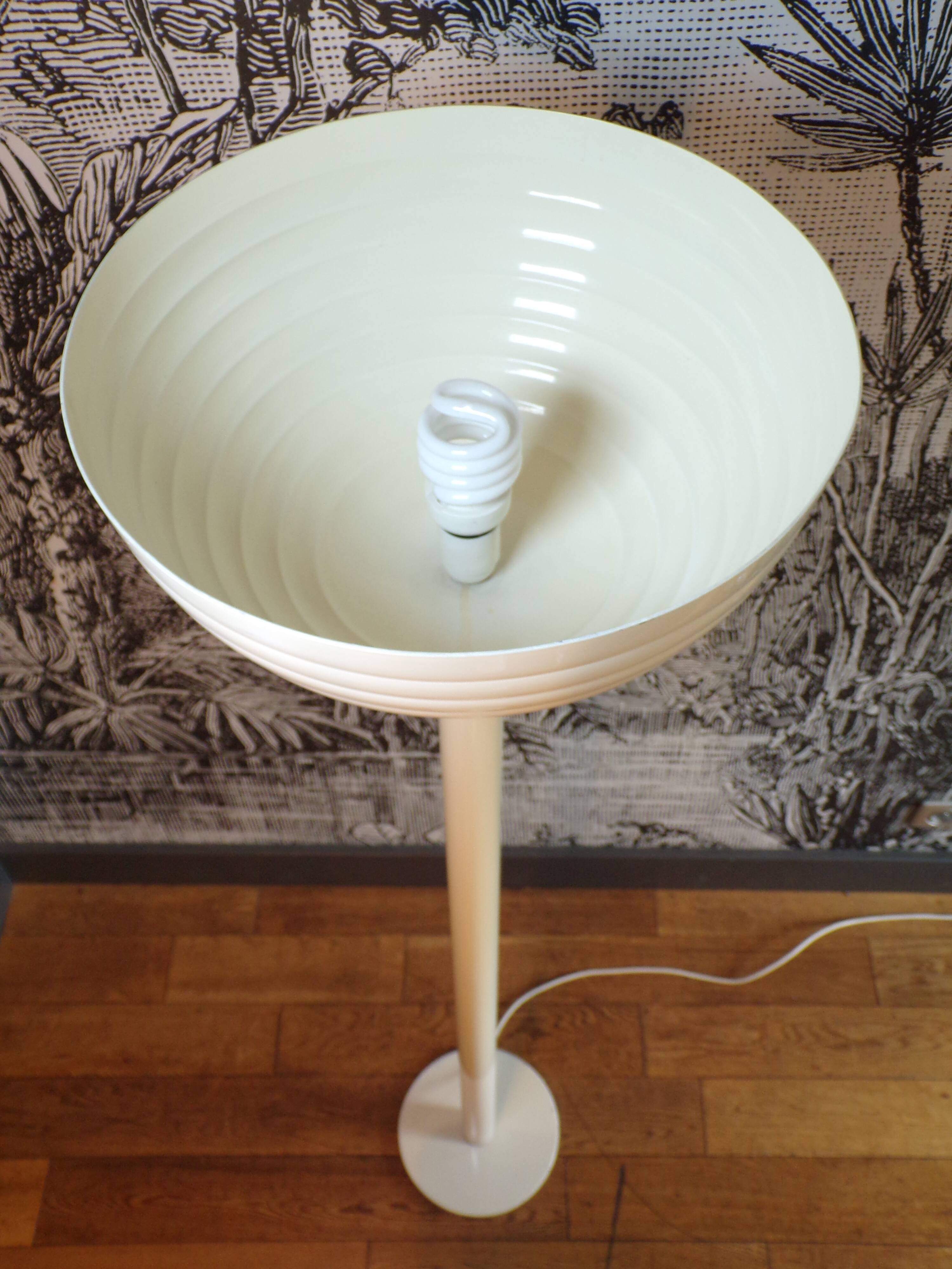 Torchiere floor lamp 1980