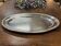 Oval silver-plated dish from the 1950s.