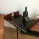 Tray in lucite tortoiseshell way circa 1970