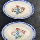 Lot composed of a deep dish and two small serving dishes, Elorn, digoin and sarreguemines model