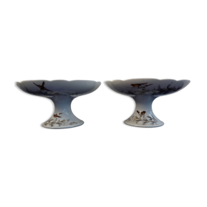 Paire de compotiers sur pied, Haviland